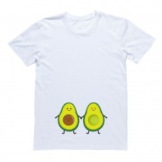 Футболка для беременных "Семейка авокадо"